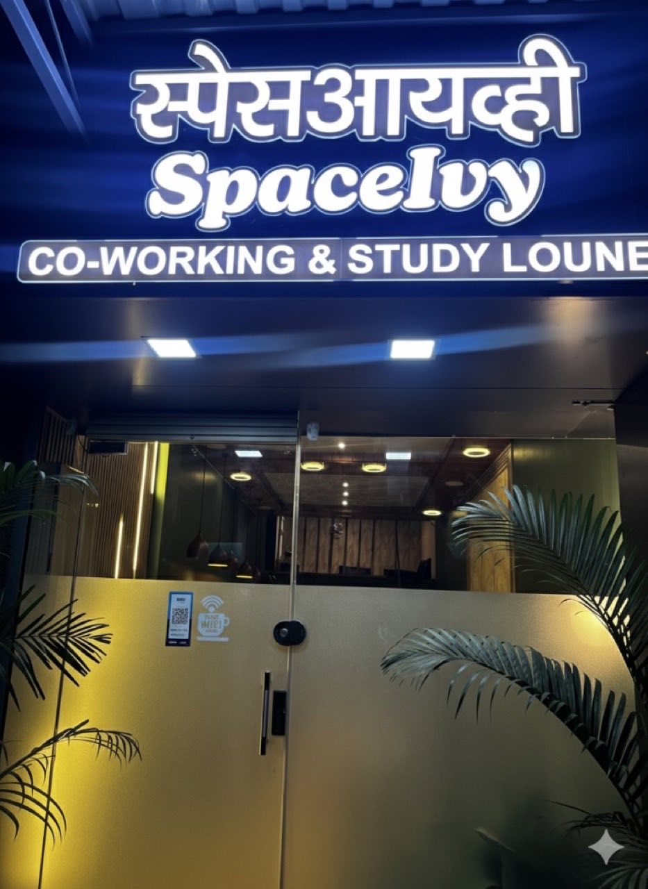 SpaceIvy storefront at Panvel entrance